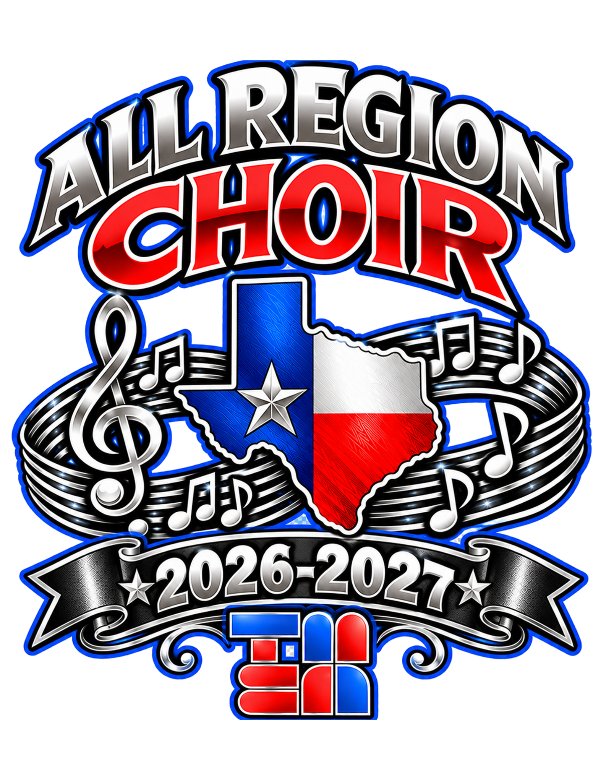 2026-2027 TMEA All Region Choir Shirts