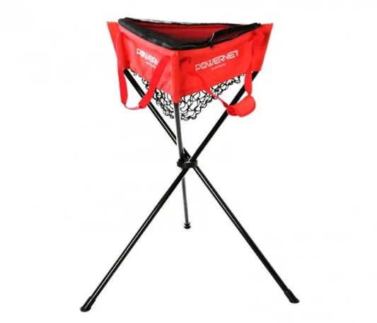 Powernet Portable Zippered Ball Caddy Baseball Softball Hitting Batting