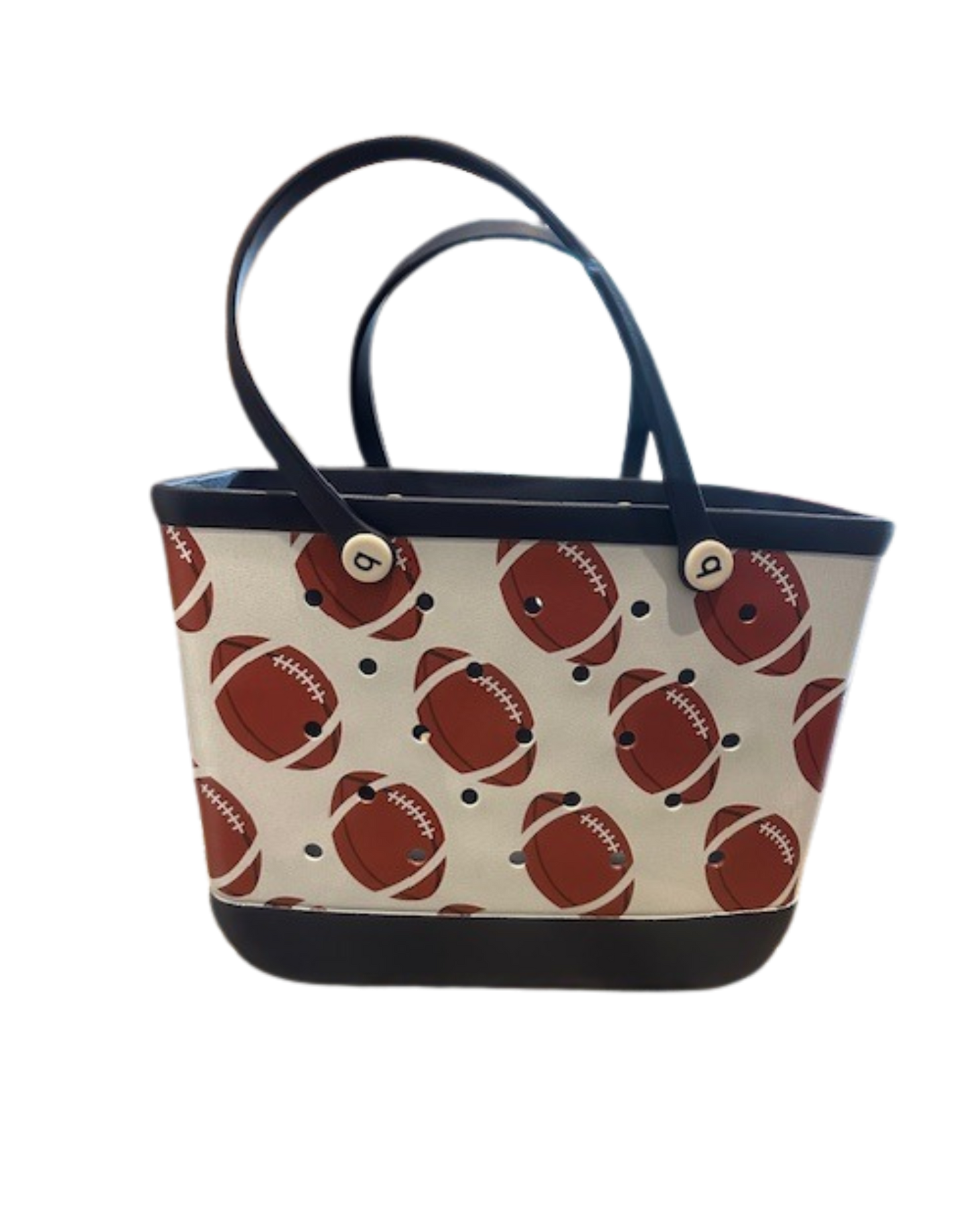 Football Rubber Tote XL