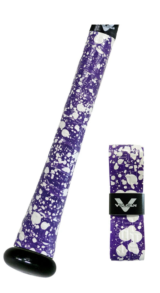 Vulcan Bat Grip: Purple Splatter