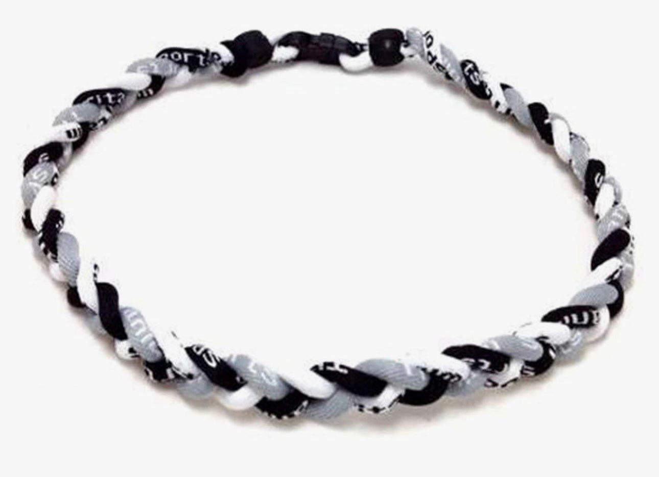 Rope Necklace: black, white, grey (Copy)
