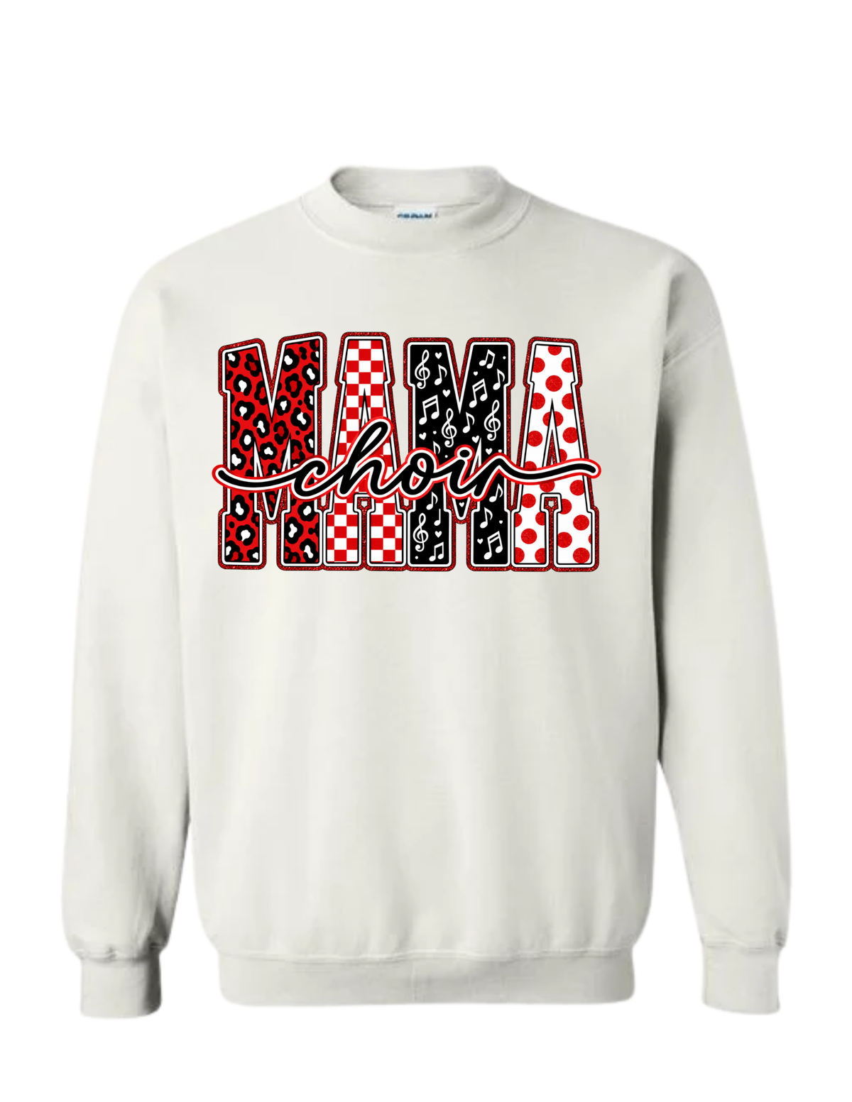 Choir Mama - Red/Black/White
