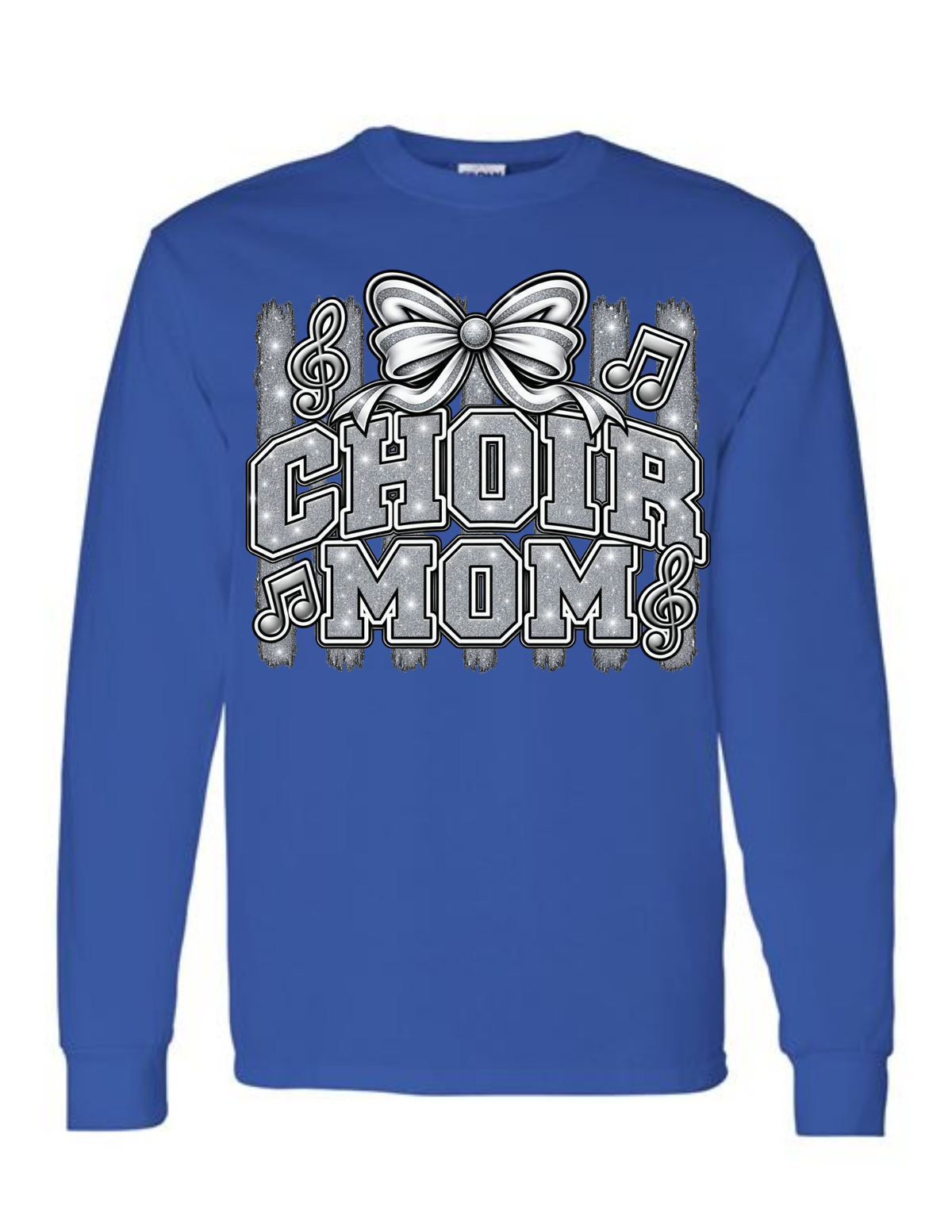 Choir Mom Stripes - Grey