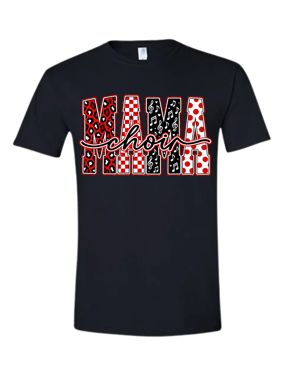 Choir Mama - Red/Black/White