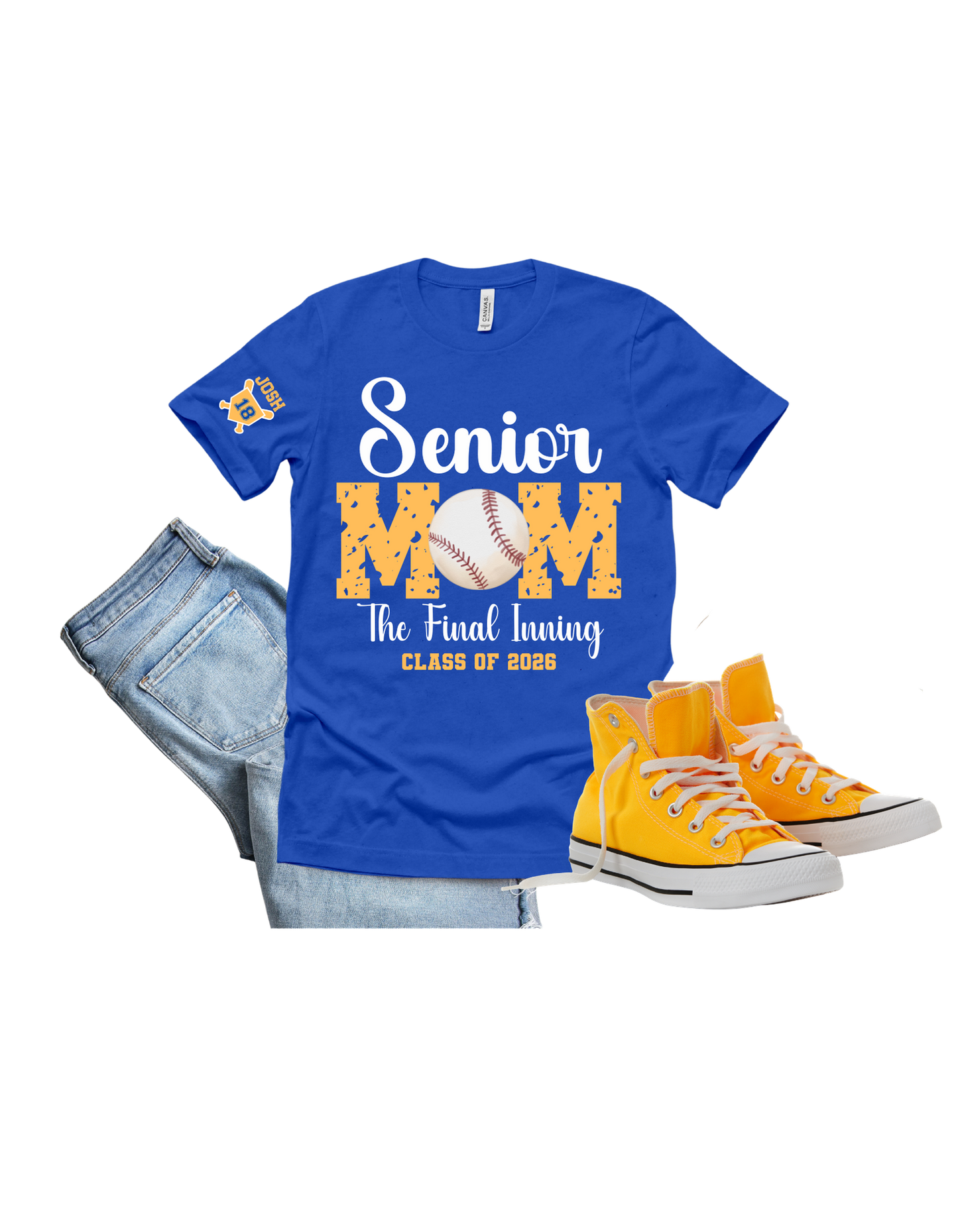 Senior 2026 Baseball Mom Last Inning