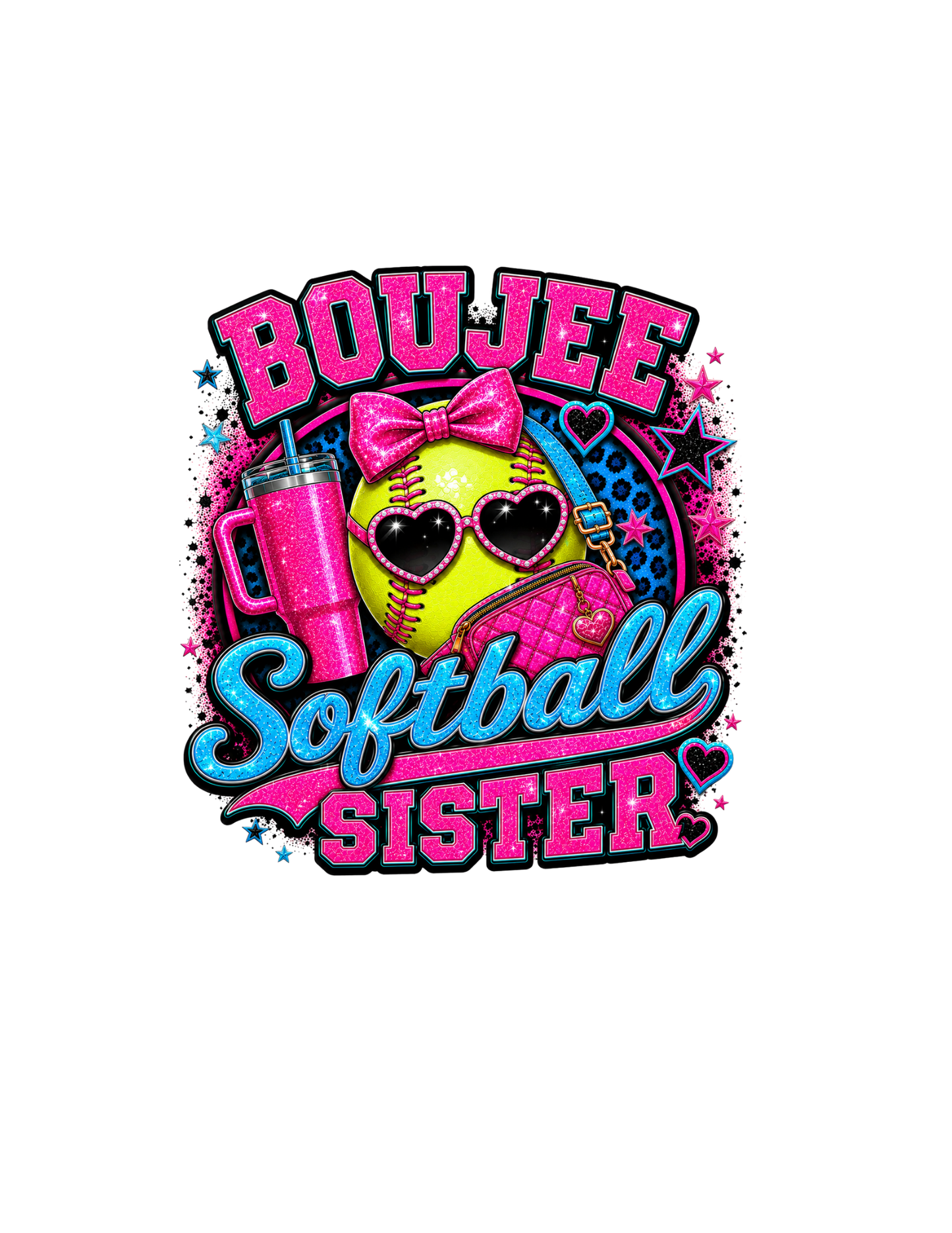 Boujee Softball Sister