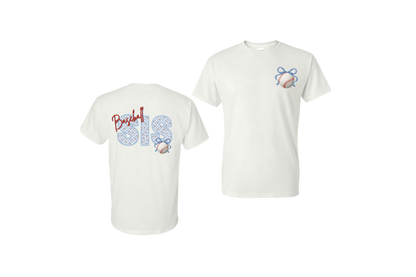 Baseball Sis Pattern Shirt
