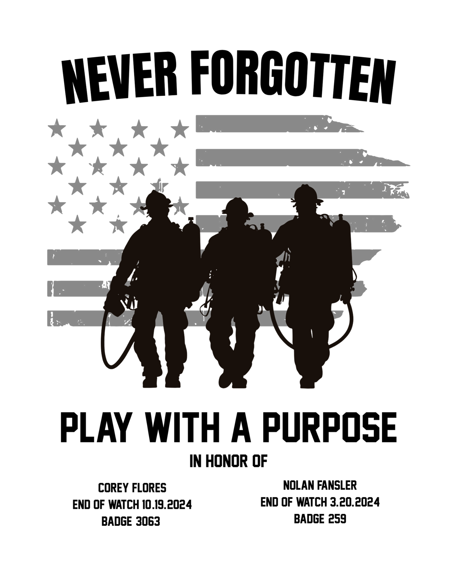 Firefighter Suicide Prevention Apparel