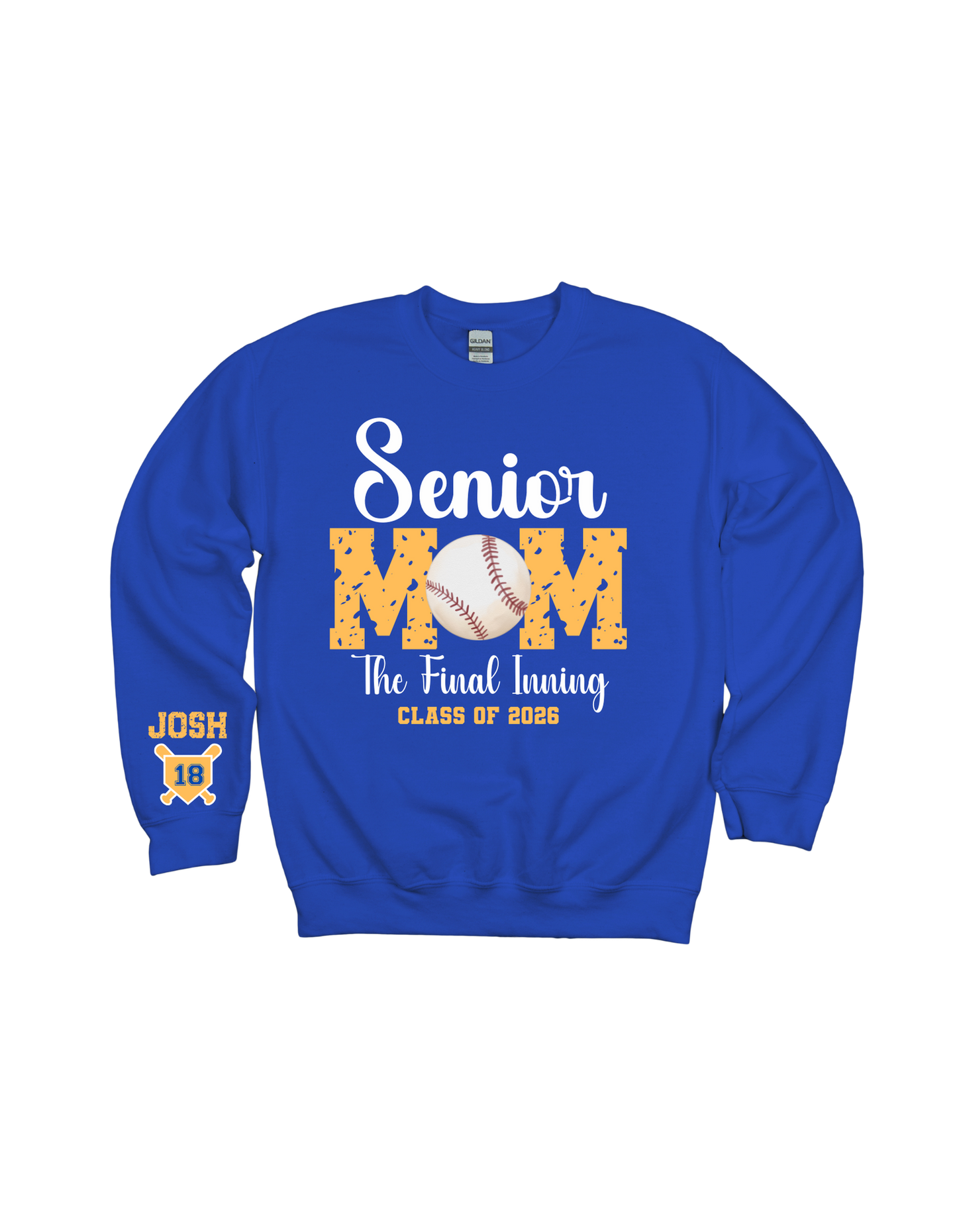 Senior 2026 Baseball Mom Last Inning