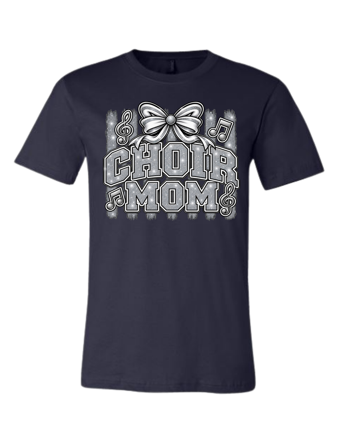 Choir Mom Stripes - Grey