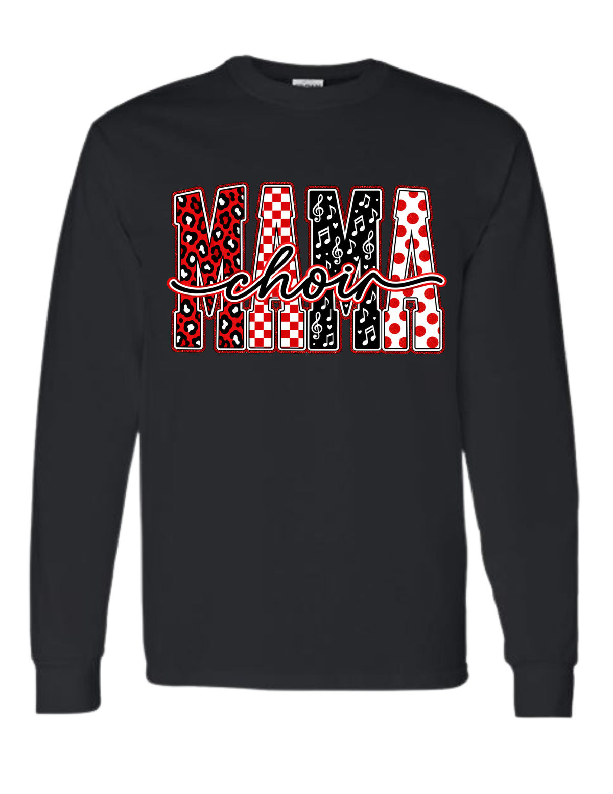 Choir Mama - Red/Black/White