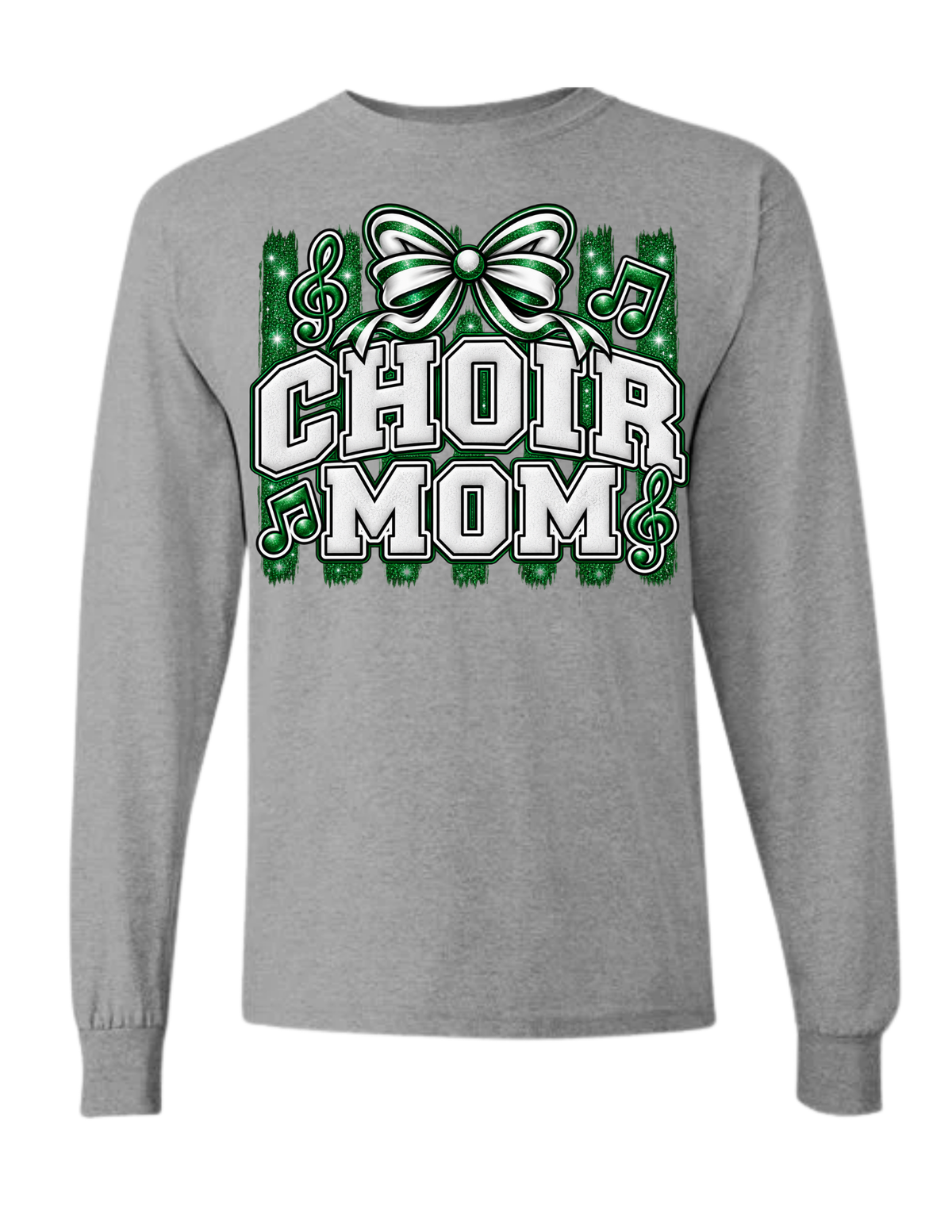 Choir Mom Stripes - Green