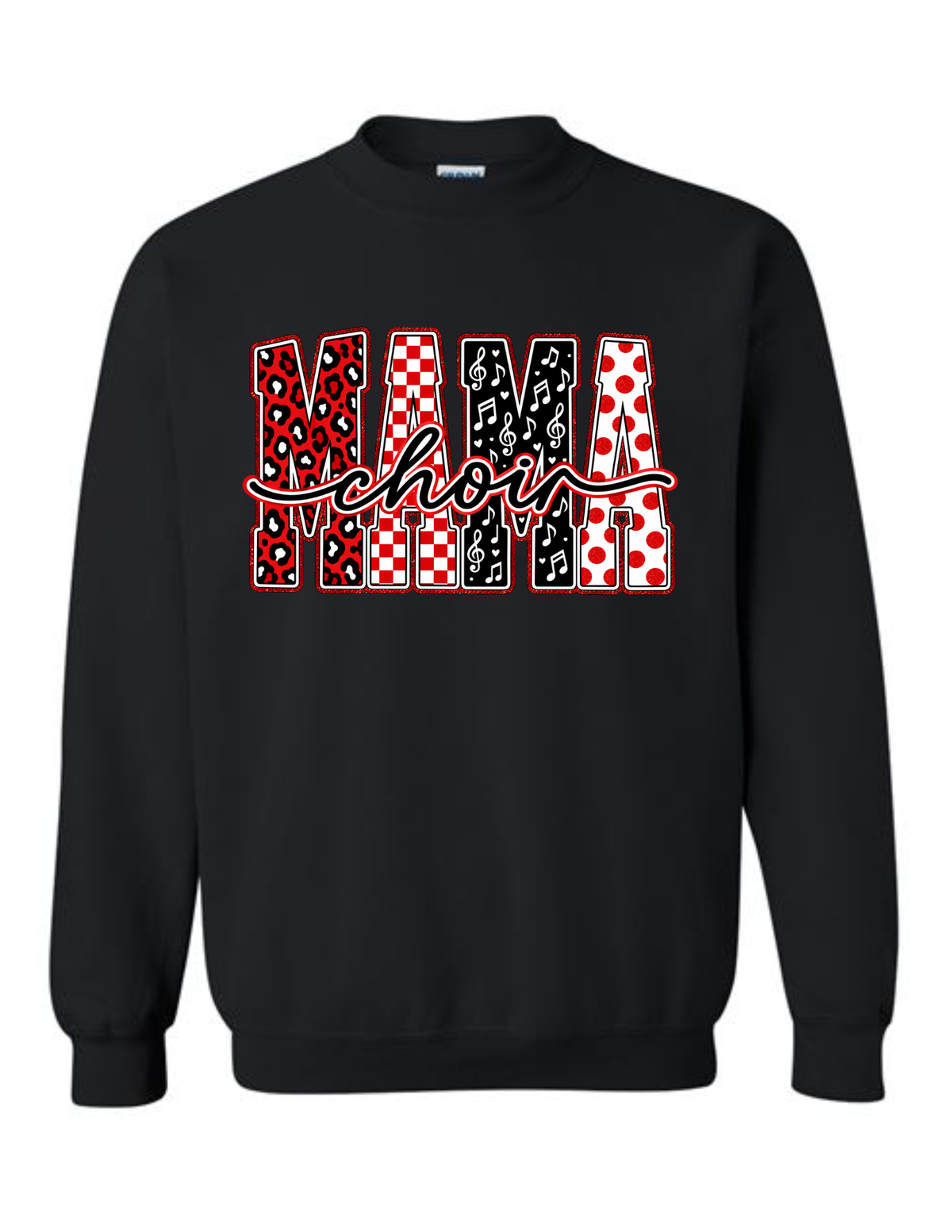 Choir Mama - Red/Black/White