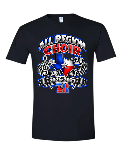 2026-2027 TMEA All Region Choir Shirts