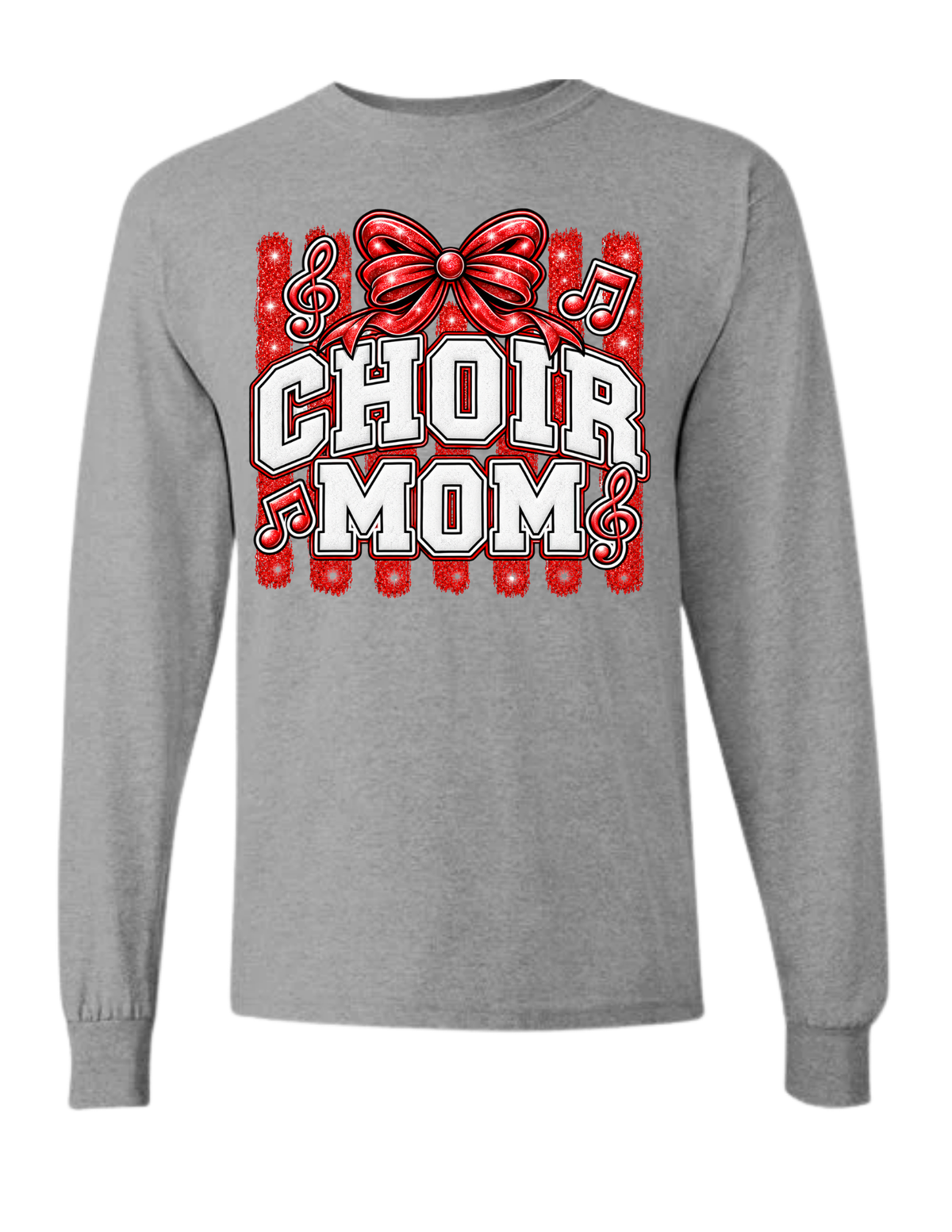 Choir Mom Stripes - Red