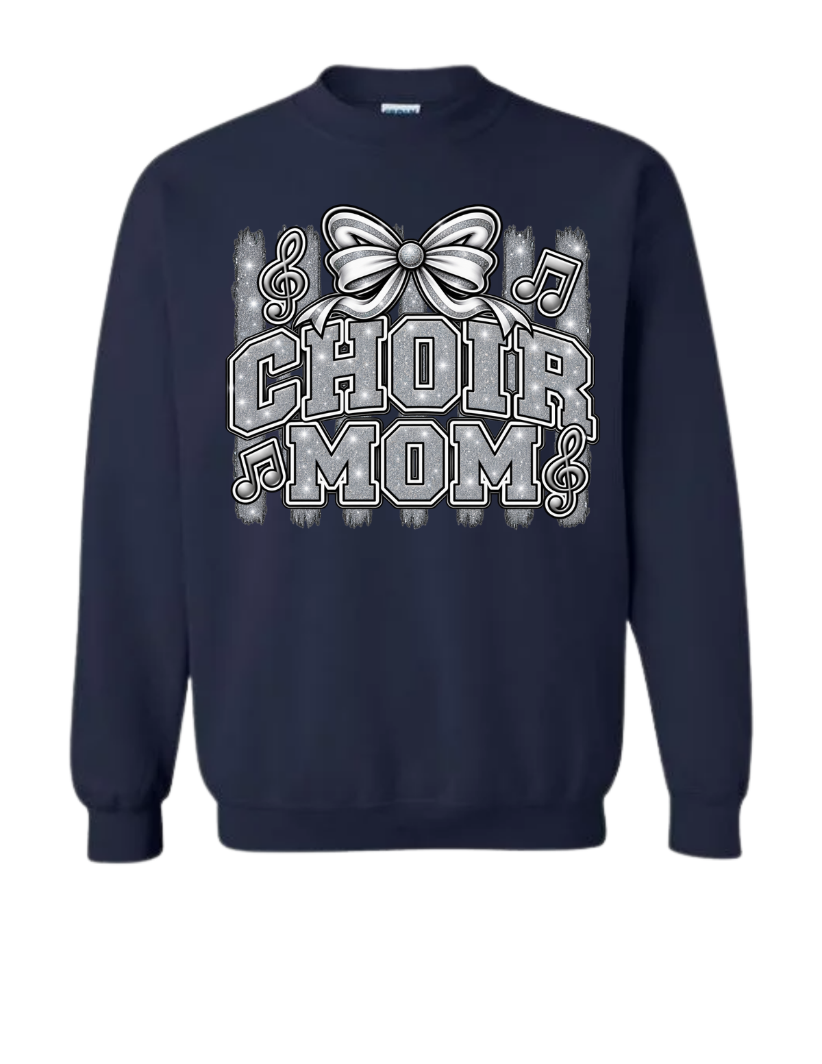 Choir Mom Stripes - Grey