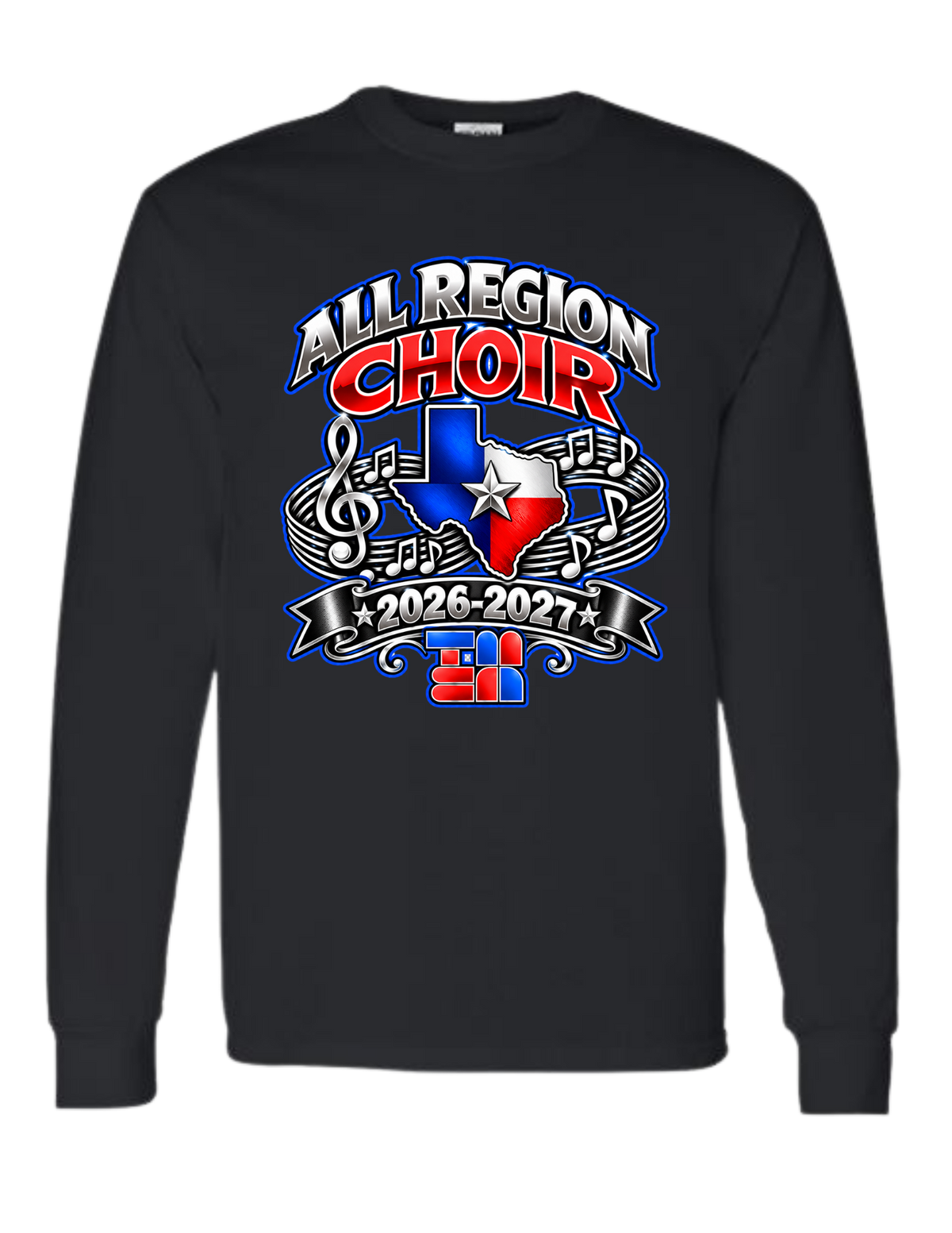 2026-2027 TMEA All Region Choir Shirts