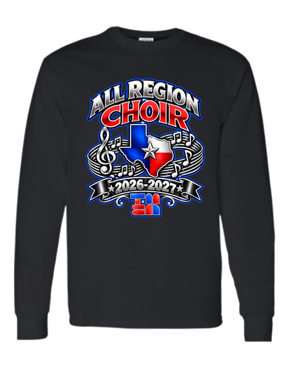 2026-2027 TMEA All Region Choir Shirts