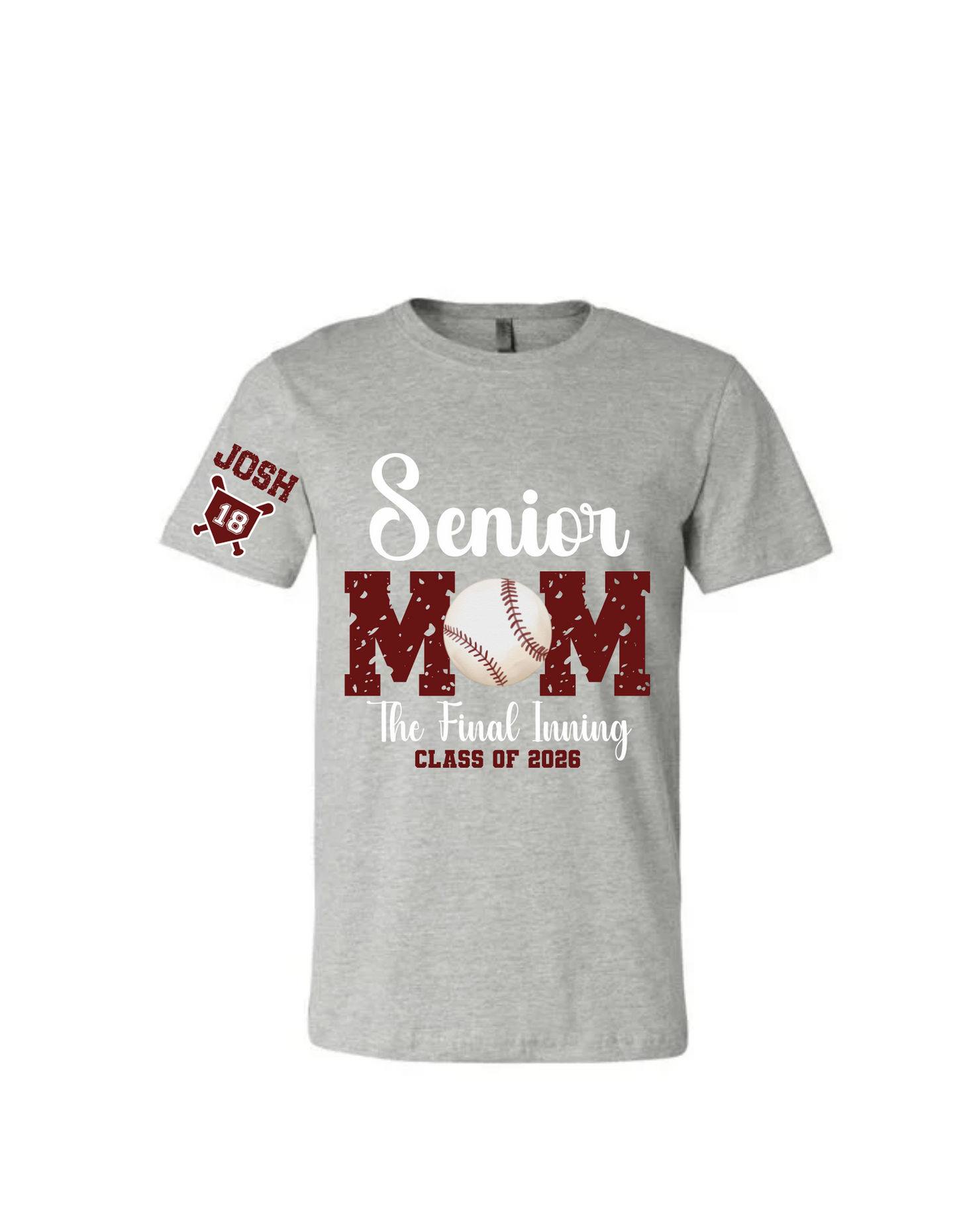 Senior 2026 Baseball Mom Last Inning