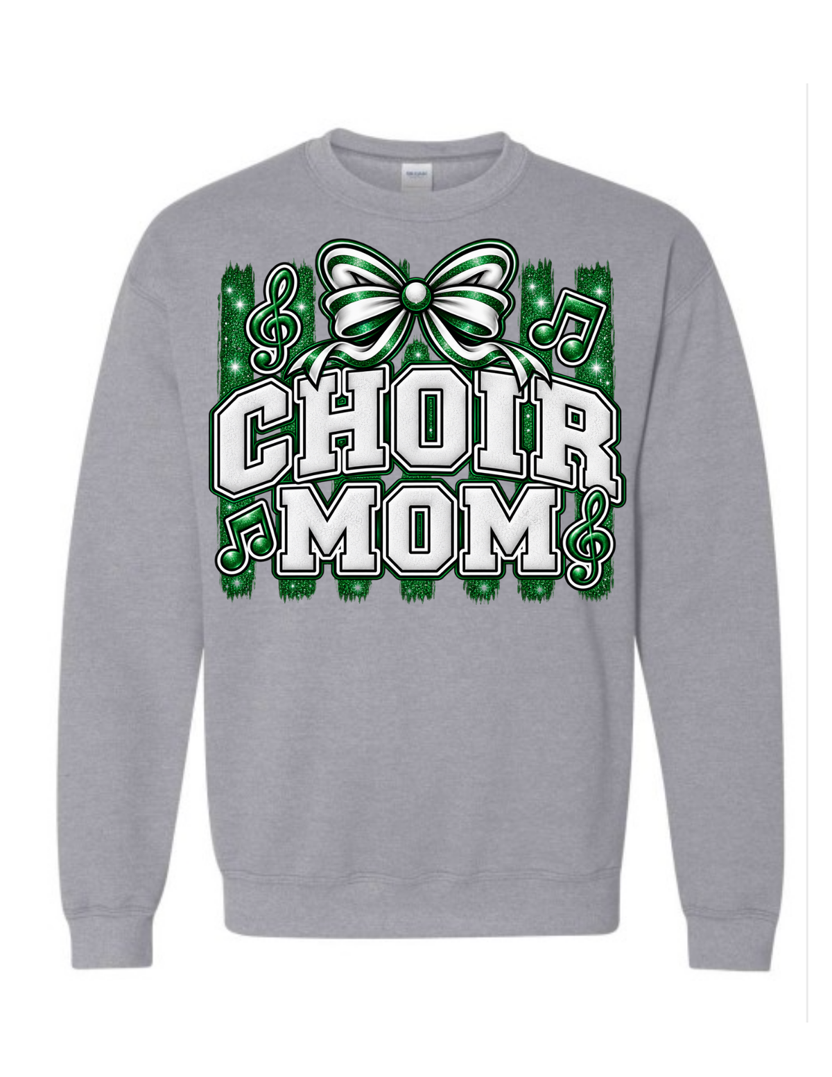 Choir Mom Stripes - Green