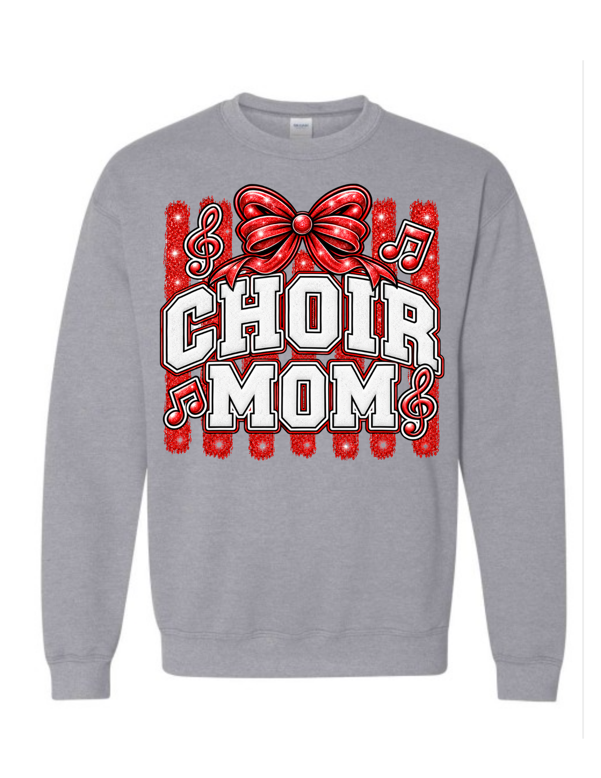 Choir Mom Stripes - Red