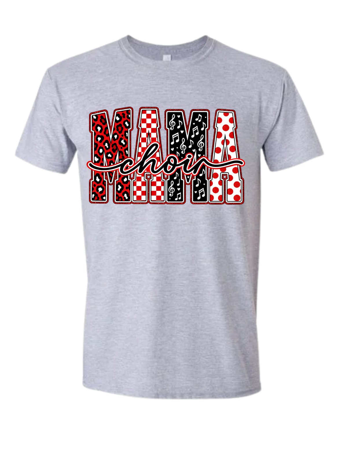 Choir Mama - Red/Black/White