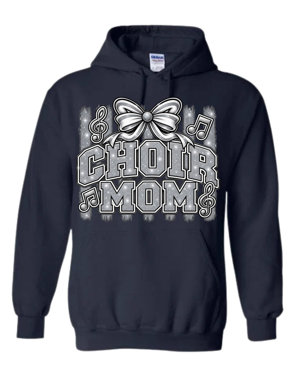 Choir Mom Stripes - Grey
