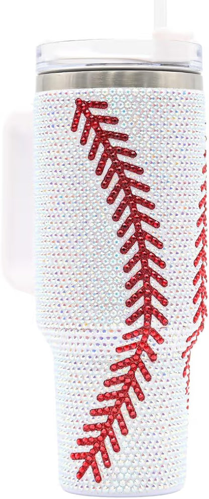 Baseball Bling 40 Oz. Tumbler