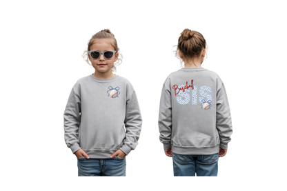 Baseball Sis Pattern Shirt