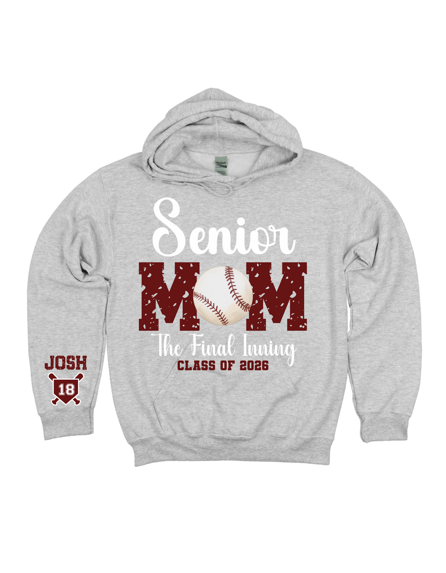 Senior 2026 Baseball Mom Last Inning