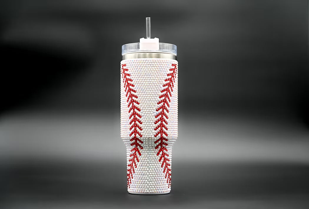 Baseball Bling 40 Oz. Tumbler