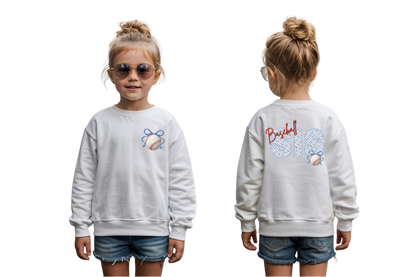 Baseball Sis Pattern Shirt