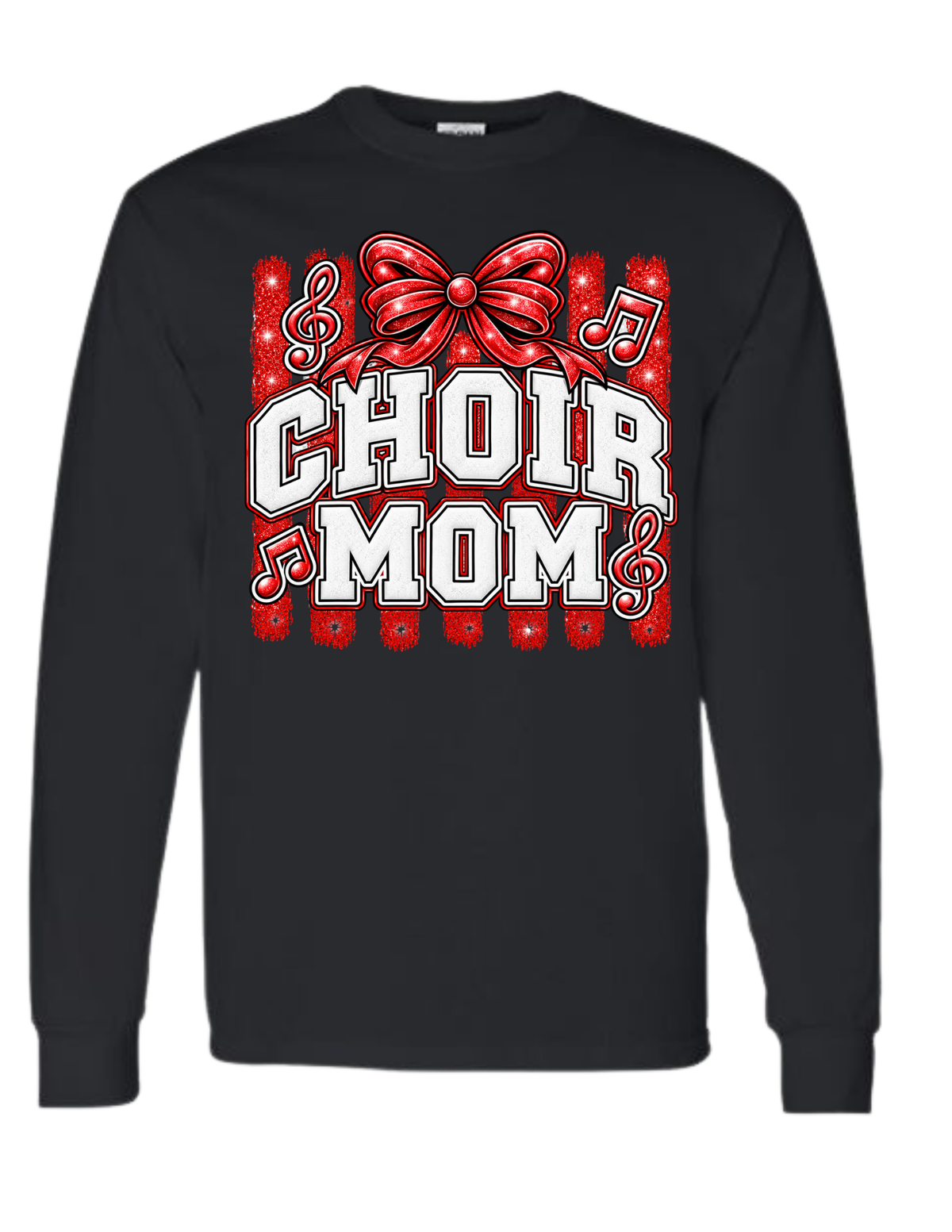 Choir Mom Stripes - Red