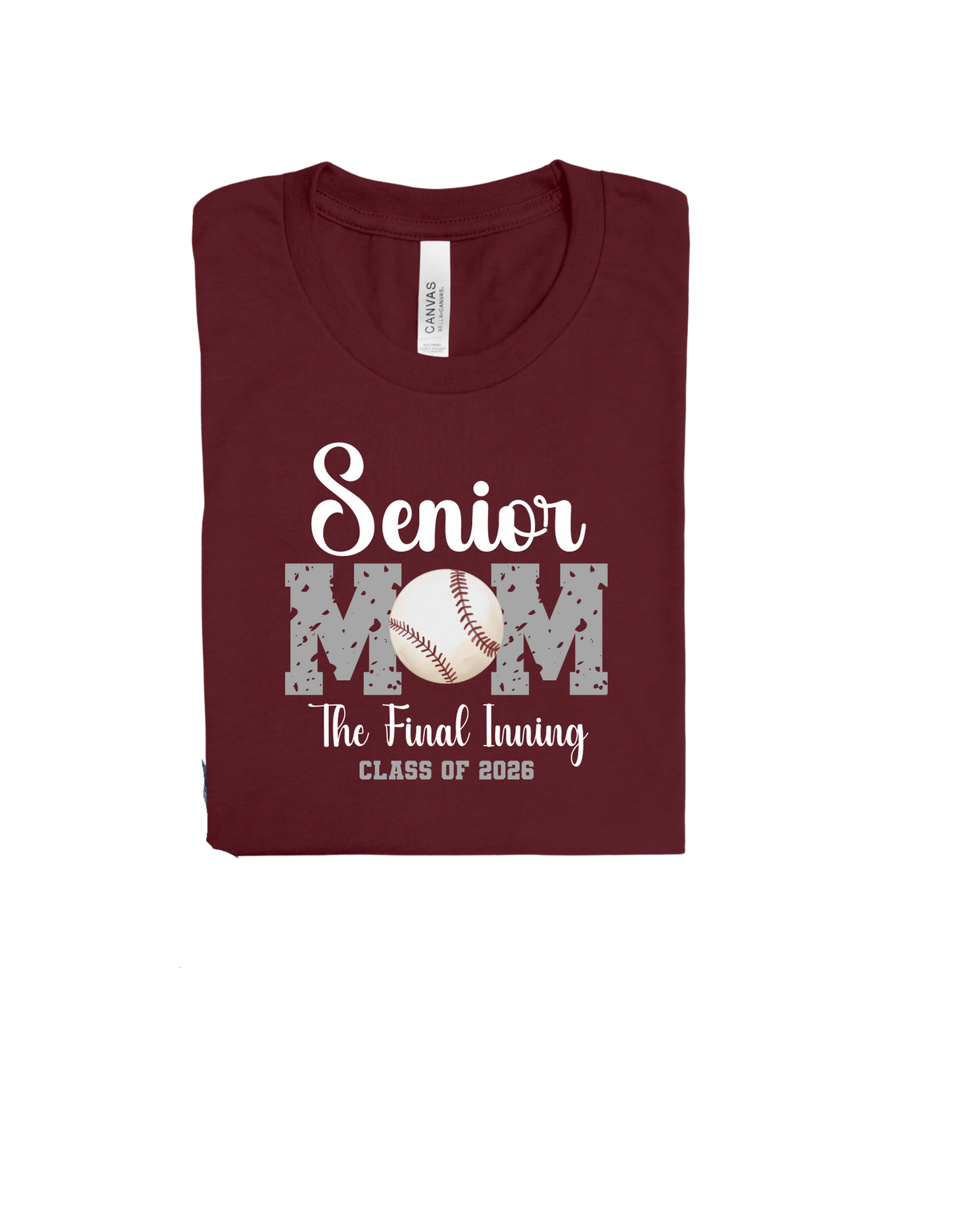 Senior 2026 Baseball Mom Last Inning