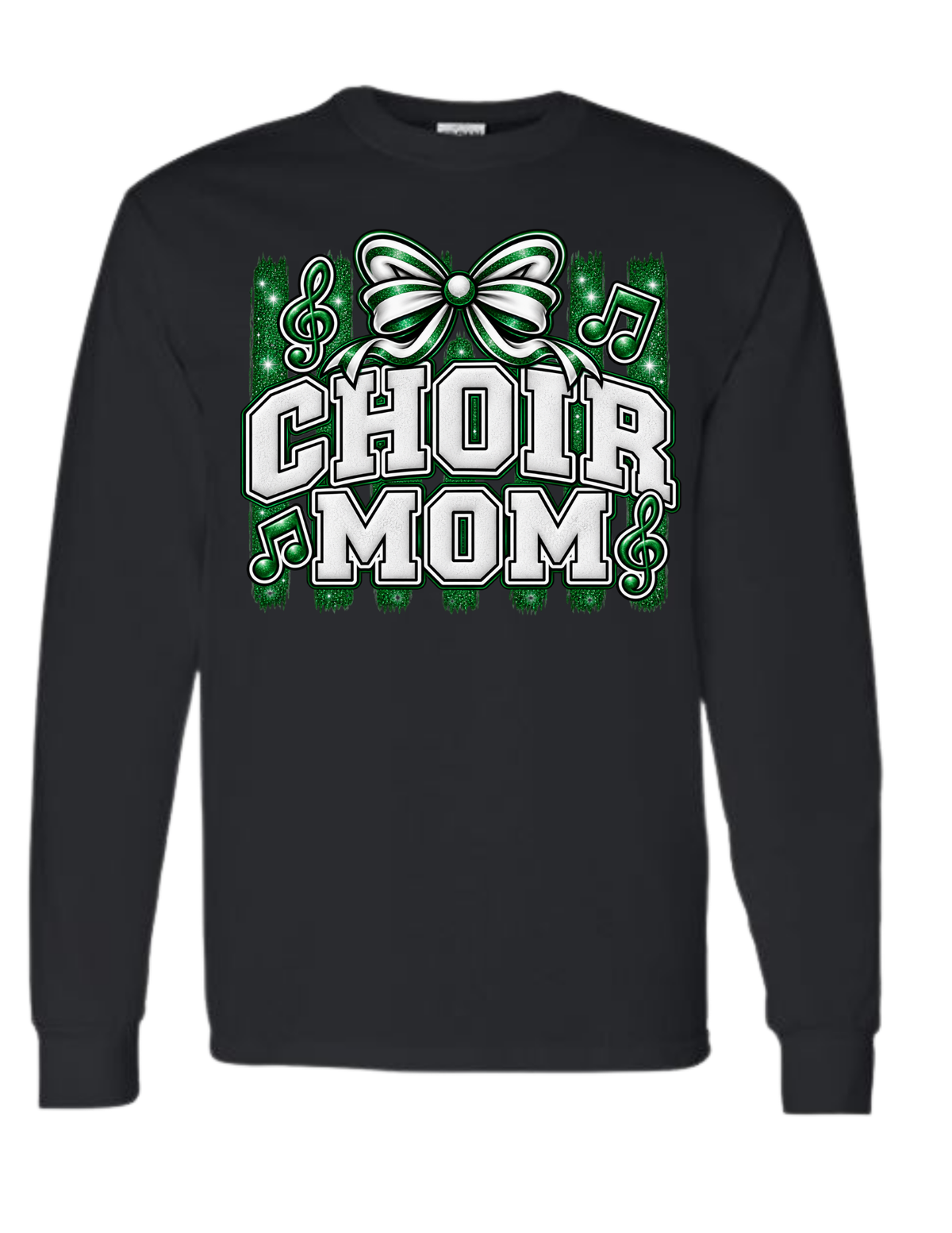 Choir Mom Stripes - Green