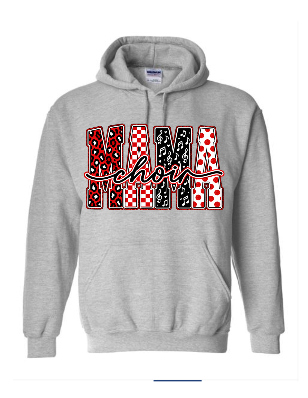 Choir Mama - Red/Black/White