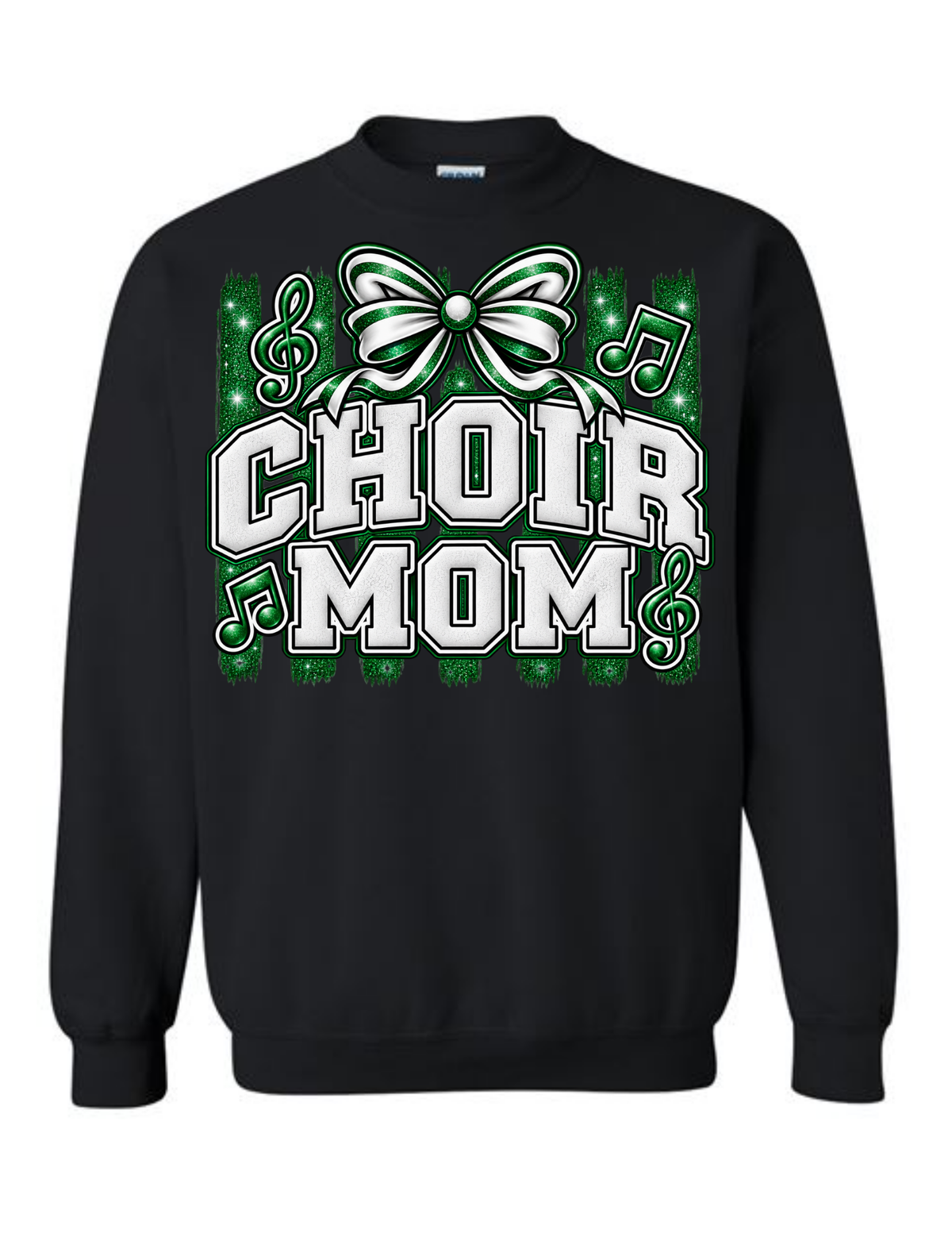 Choir Mom Stripes - Green