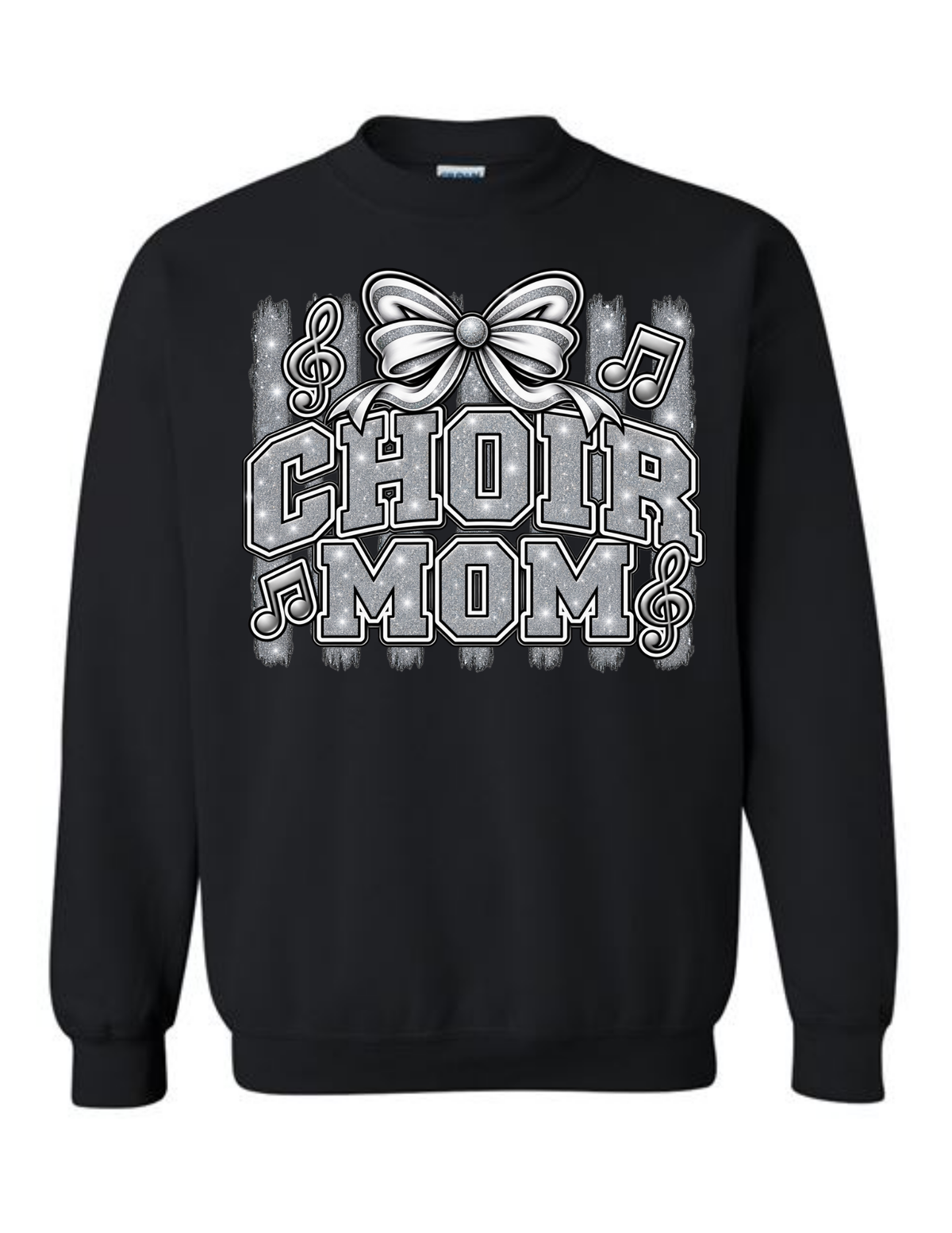Choir Mom Stripes - Grey