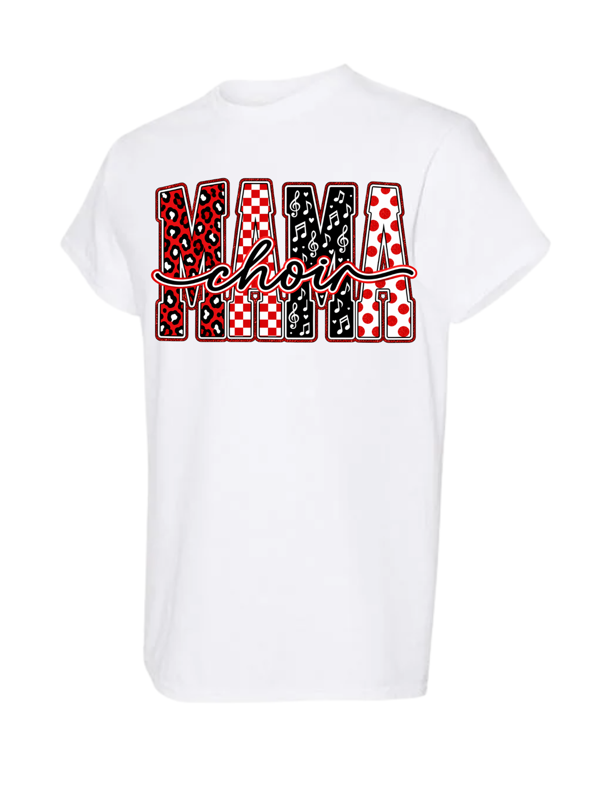 Choir Mama - Red/Black/White
