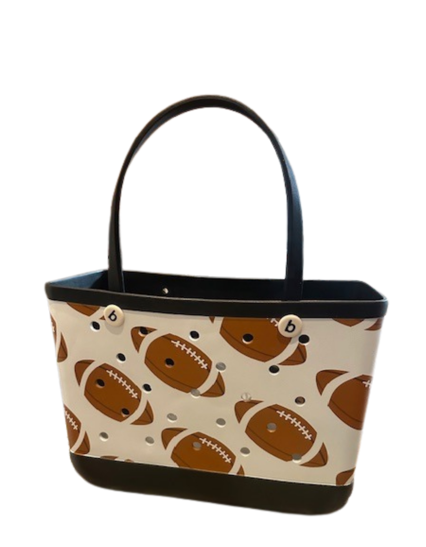 Football Rubber Tote XL
