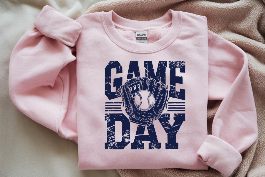 Game Day - Navy Print