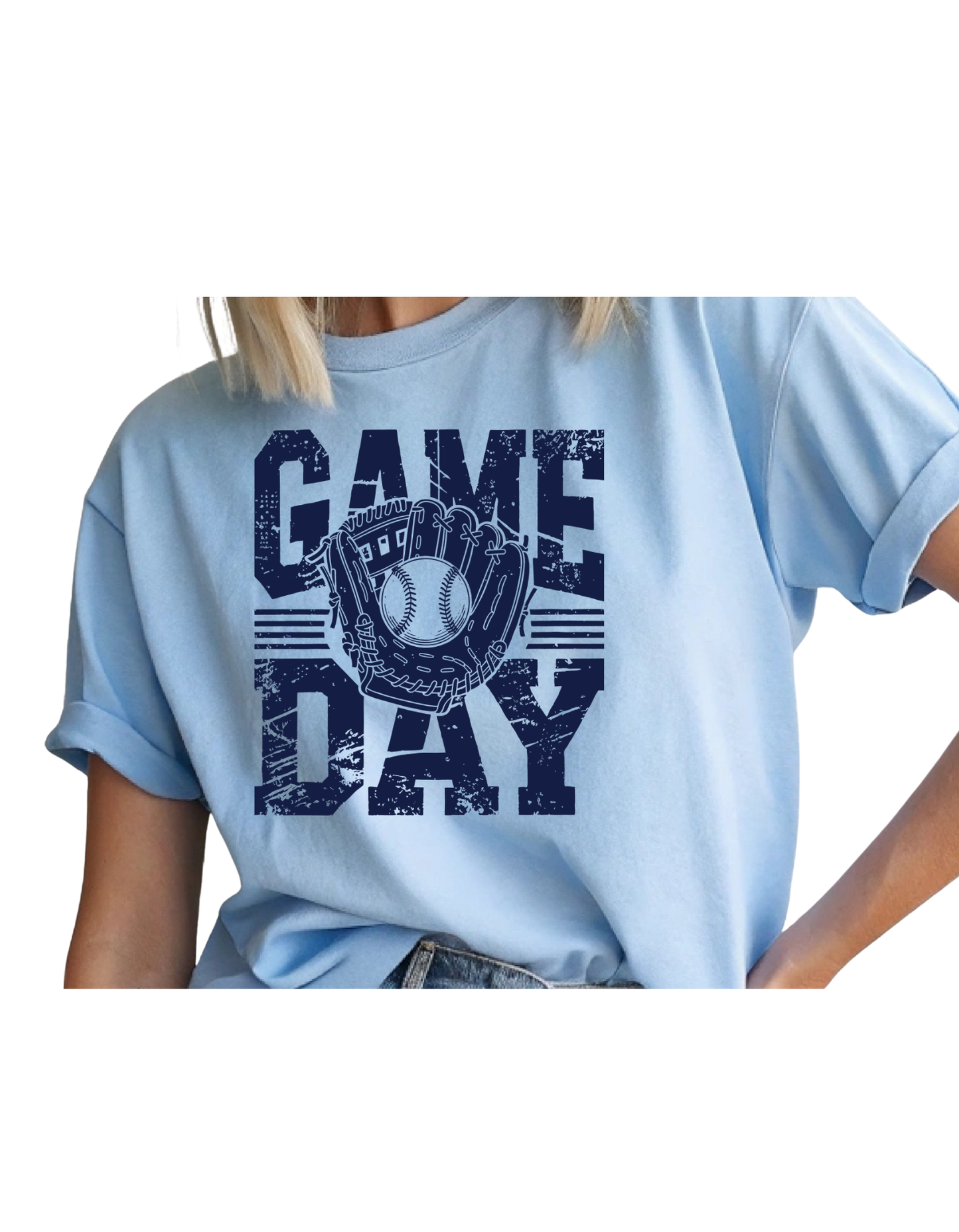 Game Day - Navy Print