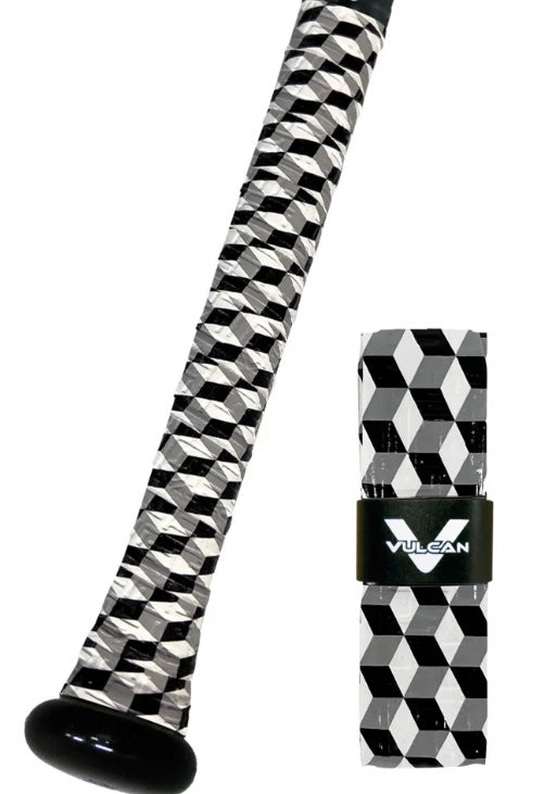 Vulcan Bat Grip: Gray Scale