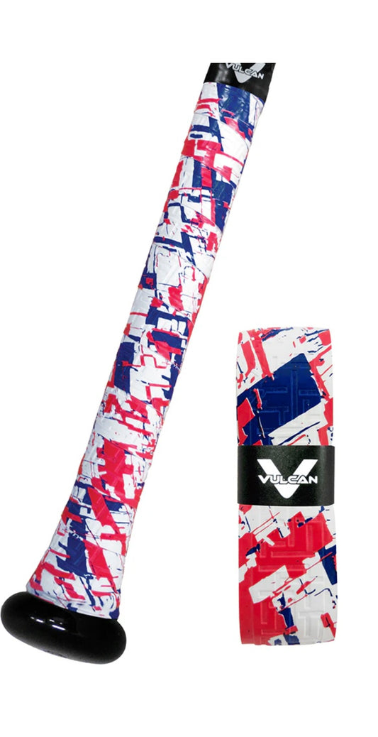 Vulcan Bat Grip: Red, White, & True
