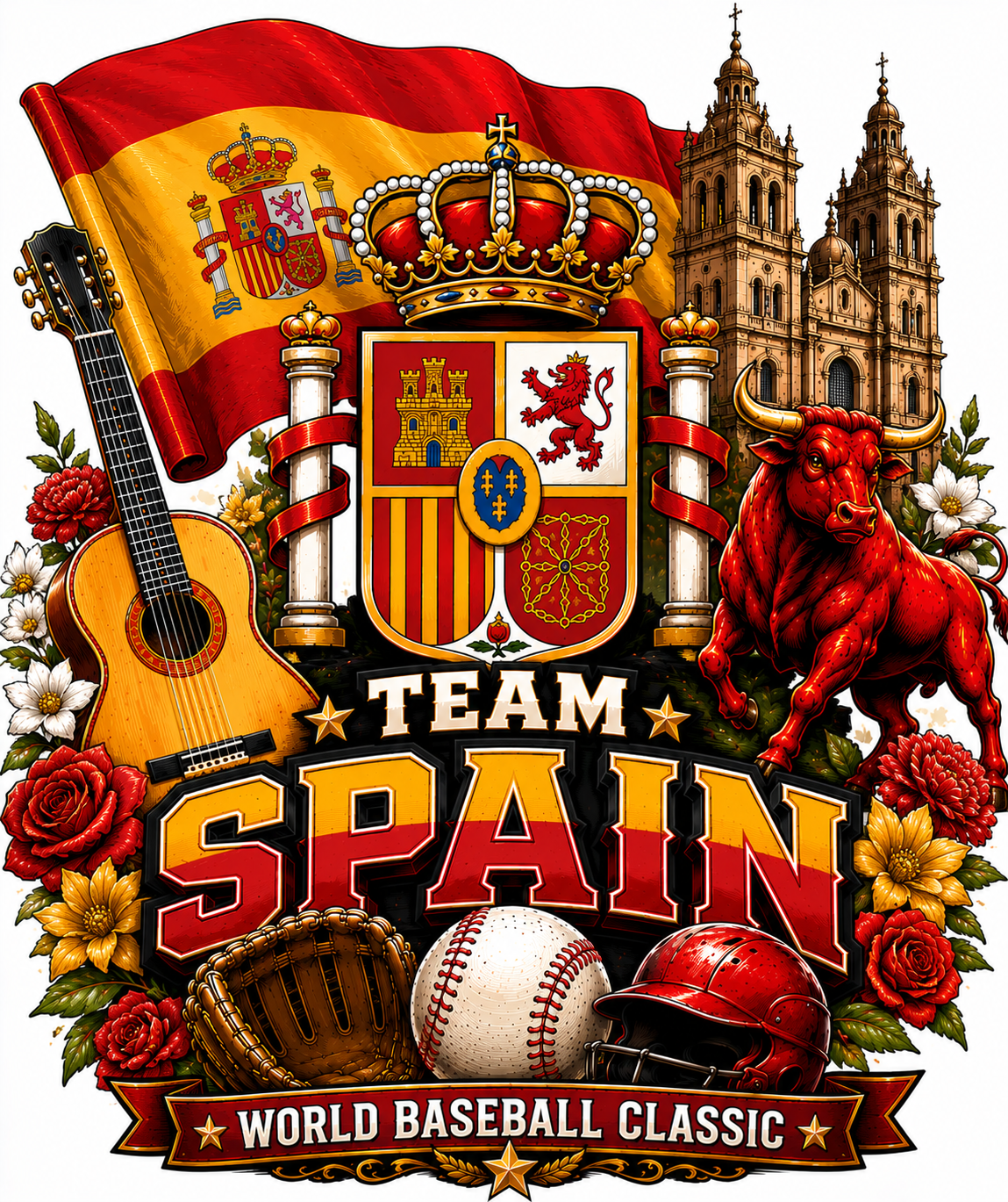 World Baseball Classic: Team Dri-fit Tee