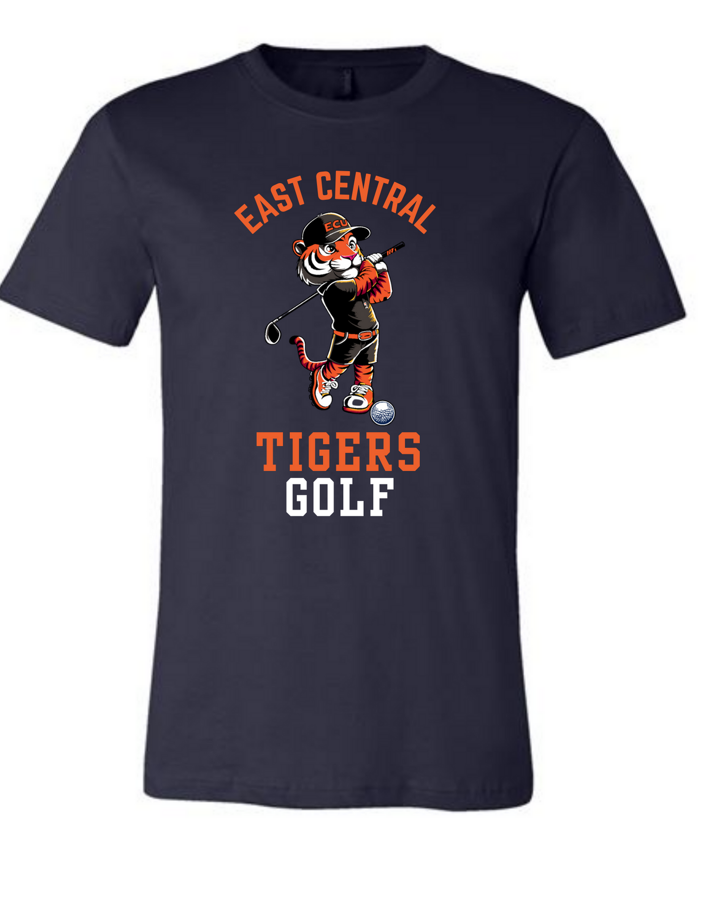 ECU Golf Fundraiser Tee:  Personalized with Name