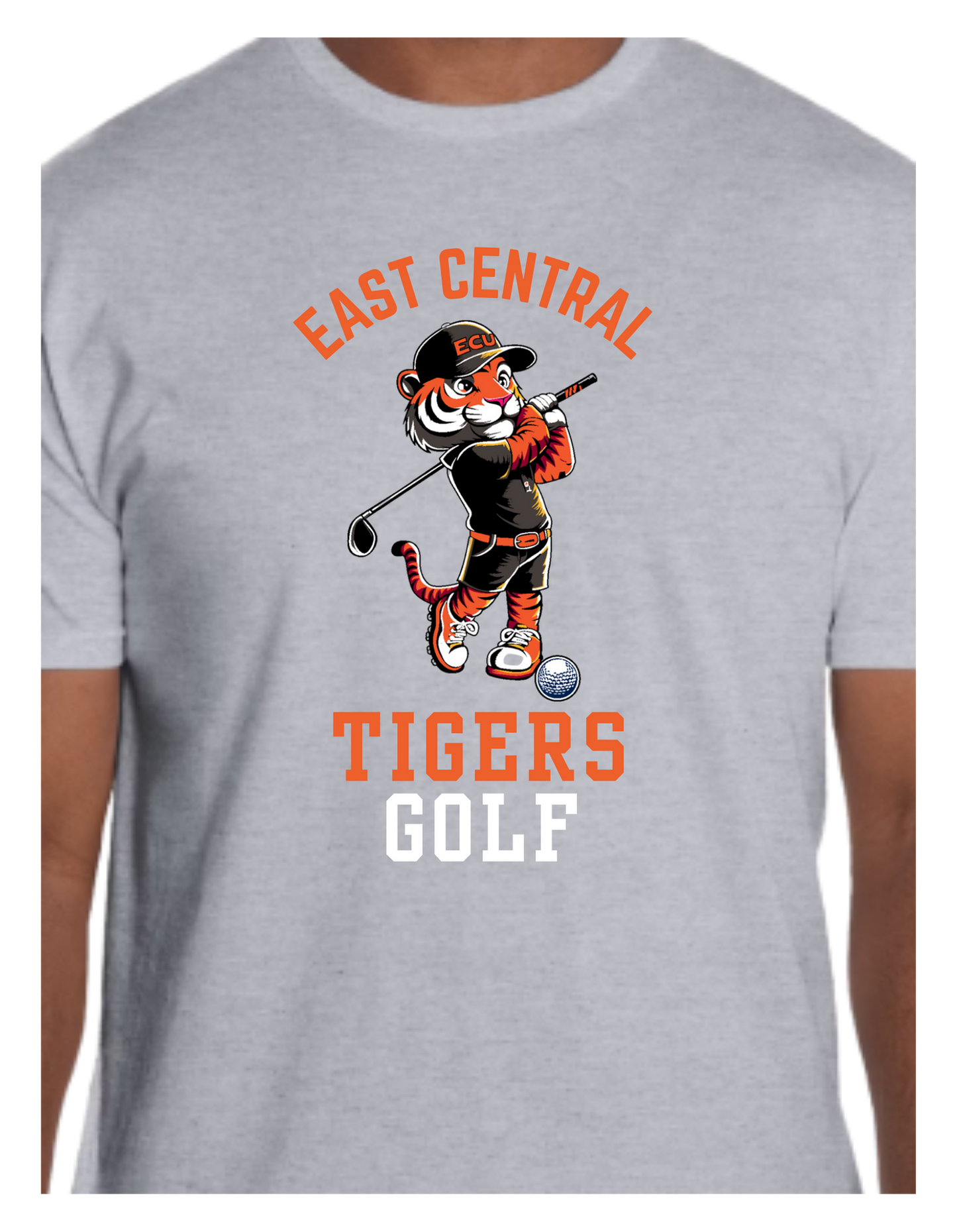 ECU Golf Fundraiser Tee:  Personalized with Name