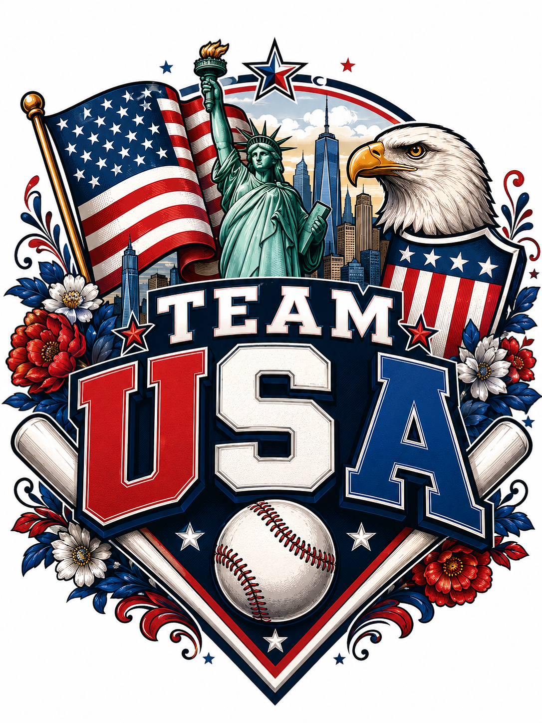 World Baseball Classic: Team Dri-fit Tee