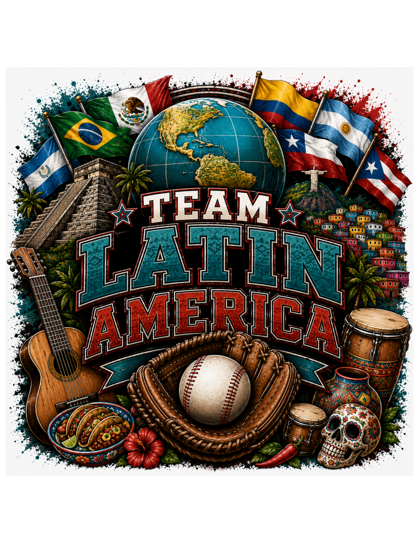 World Baseball Classic: Team Dri-fit Tee