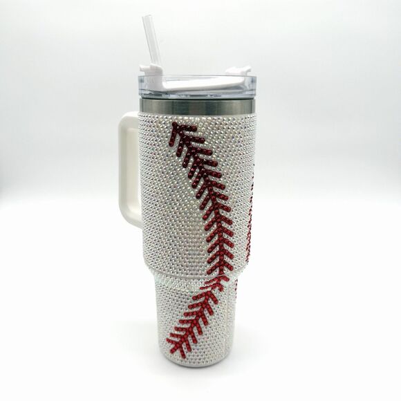 Baseball Bling 40 Oz. Tumbler